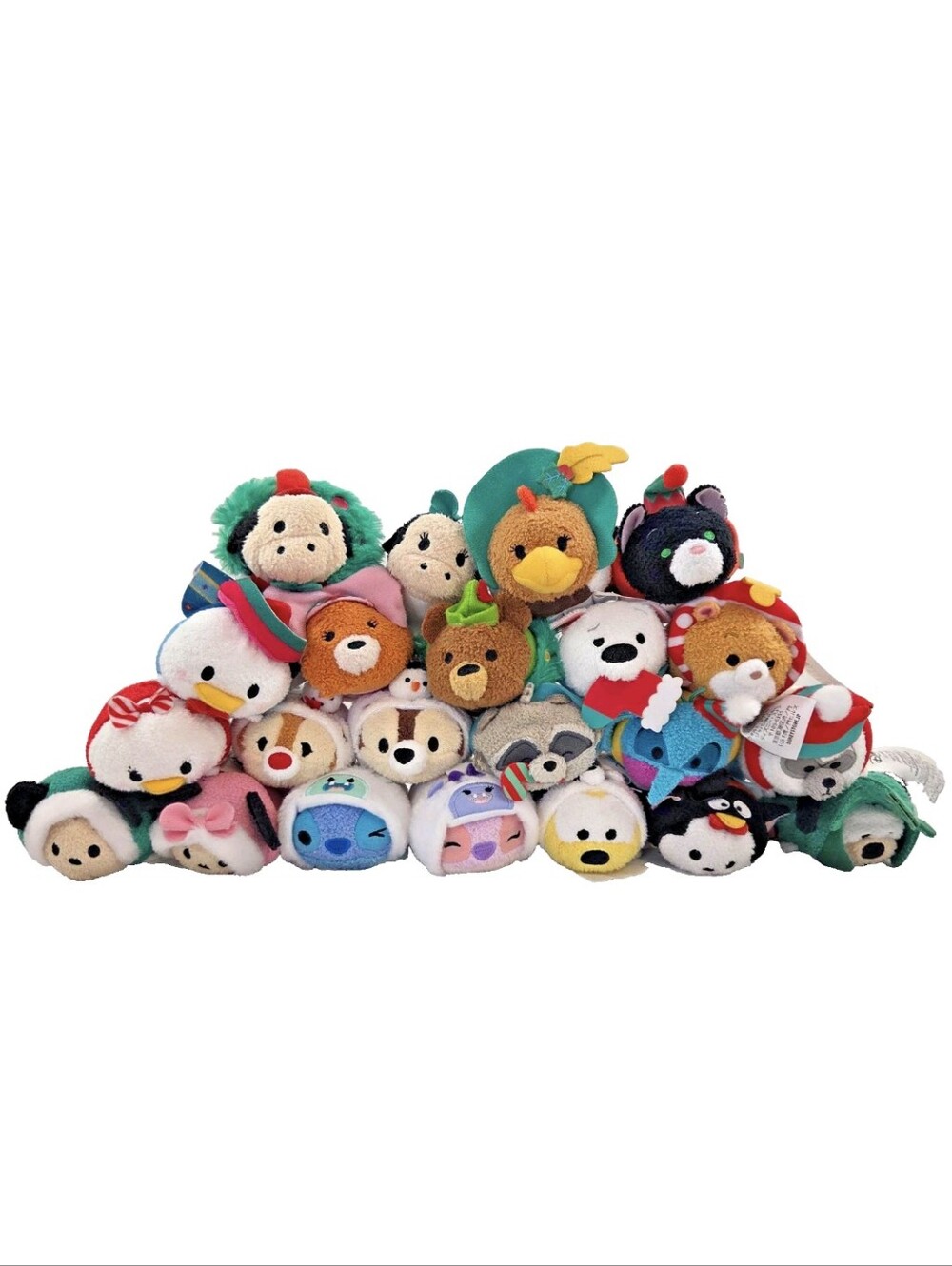 Disney Store 2018 Tsum Tsum Christmas Advent Calendar Mini Plush Lot of 22